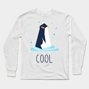 Cool Penguin Long Sleeve T-Shirt